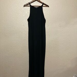 Rue21 Black Halter Maxi Dress